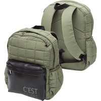 Рюкзак для девочек (deVENTE) C'est La Vie 36x28x12см оливковый арт.7032456