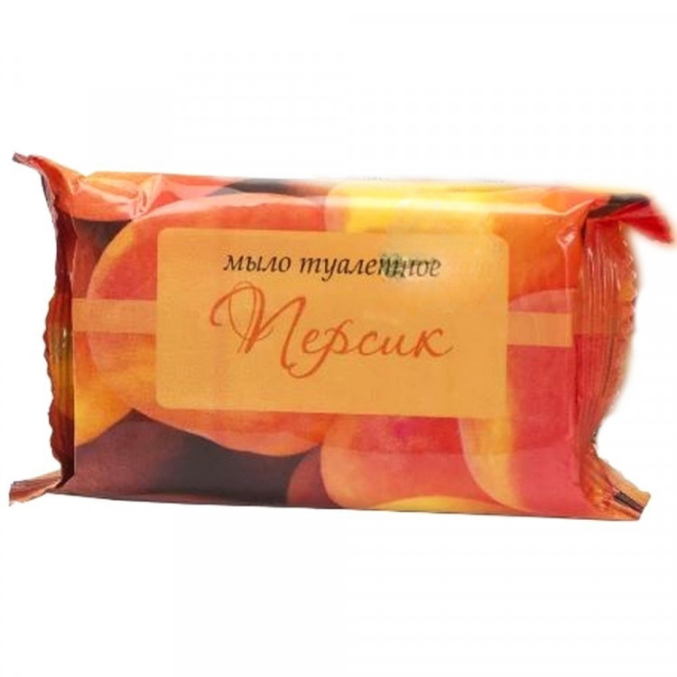 Мыло туалетное 90г в/об Персик (Калужский МЗ) (Ст.80)