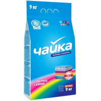 стиральный порошок Чайка 9кг автомат для цветного Северное сияние (Ст.1)
