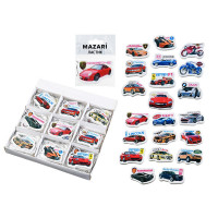 Ластик фигурный (Mazari) Машина ассорти арт.M-1409