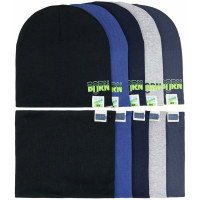 Комплект демисезонный для мальчика (Полярик) арт.CT-02-83 размер 52-54 (шапка+снуд) цвет в ассортименте