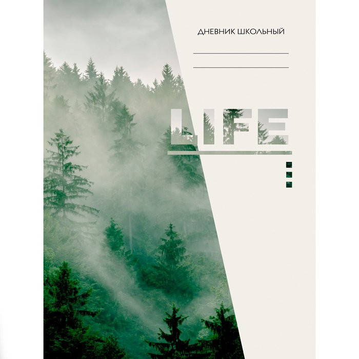 Дневник для старших классов твердая обложка (КАНЦ-ЭКСМО) Life арт.ДУ204806