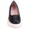Туфли для девочки (TOM.MIKI) черные верх-искусственная кожа подкладка-натуральная кожа размерный ряд 34-39 арт.T-10709-D