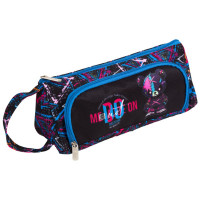 Пенал-косметичка 1 отделение (deVente) No Disturb Mode внешний карман на молнии 21x8,5x8,5 см арт.7026501