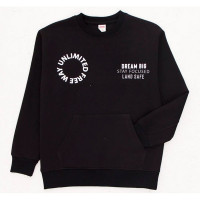 Толстовка для мальчика артикул (DMB) 4993 размер 34/134-44/164 цвет черный