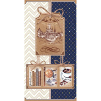 Открытка-конверт "Поздравляем" мужской арт.5К-01575