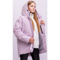 Куртка осенняя для девочки (OVAS) арт.МЕЛТ цвет лаванда