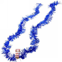 Мишура 9*200см "Классика" синий арт.215-195