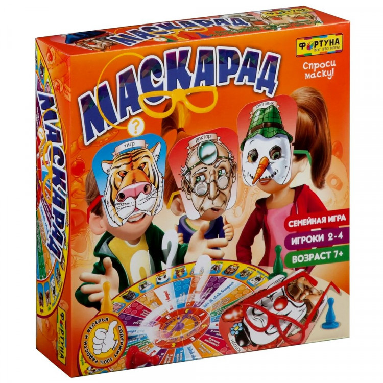 Игра настольная Маскарад (Bondibon) арт.Ф85511