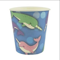 Стаканы бумажные "Морской единорог" 06шт/наб. 200мл арт.6067038