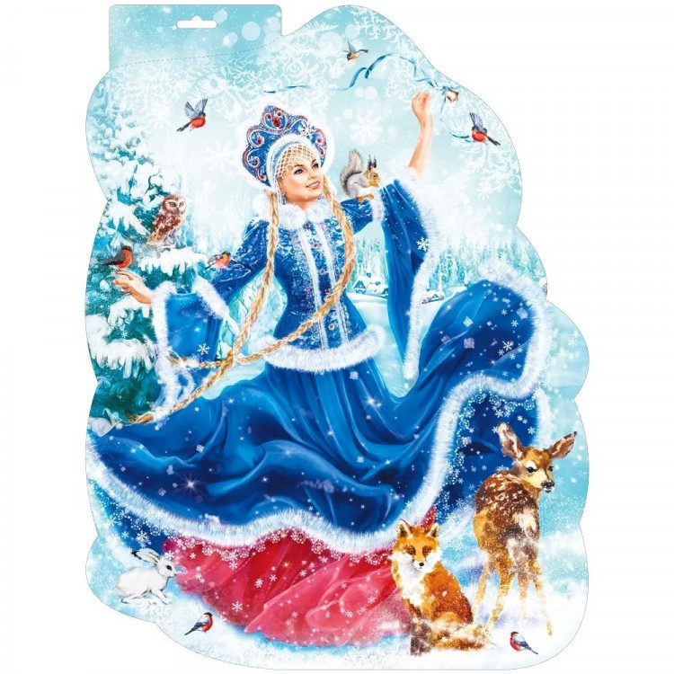 Украшение-панно "Снегурочка" 40*30см арт.071.521