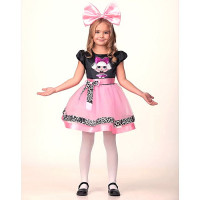 Костюм Д (КУКЛА) Прекрасная Дива (платье,ободок с бантом) р.26/104-32/128 арт.1951