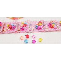 Краб для волос пластик 1,2см цвет в ассортименте звезда артикул SK-57