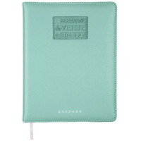 Дневник школьный твердая обложка кожзам (deVENTE) Modern Concept Soft мятный шелкография, отстрочка,ляссе арт.2020446