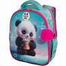 Ранец для девочек школьный (deVENTE) Junior. Yummy Panda + брелок 35x27x13см арт.7033509