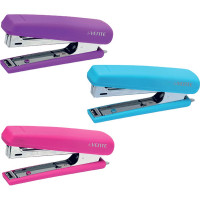 Степлер №10 (12л) пластиковый прорезиненное покрытие deVENTE арт.4142805 (Ст.)