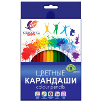 Карандаши цветные (ЛУЧ) Классика 18 цветов арт.29С 1711-08
