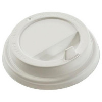 Крышка пластиковая, цвет белый, D=80мм (к стаканам 357467, 439628, 437763, 439627, 439626)