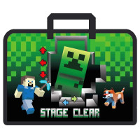 Папка пластик А4 (CENTRUM) на молнии ручка-тесьма My Game арт.76576