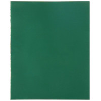 Тетрадь А5 клетка 48 листов скоба (Маяк) бумвинил темно-зеленая арт Т-5048 Б2