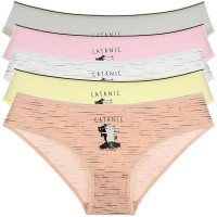 Трусы для девочки арт.51711181B размер 38/158-164 (12-13лет) 100% хлопок цвет ассорти