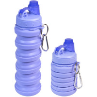 Бутылка 500мл deVENTE складная сиреневая арт.8090485