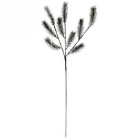 Украшение декоративное "Ветка. Хвоя пластик" 60см арт.201-0996