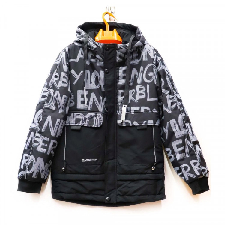 Куртка  для мальчика (DHB) арт.ly-D-56-1 цвет черный