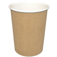 Стакан бумажный 300/355мл крафт 50 шт/уп (Ст.50/1000)