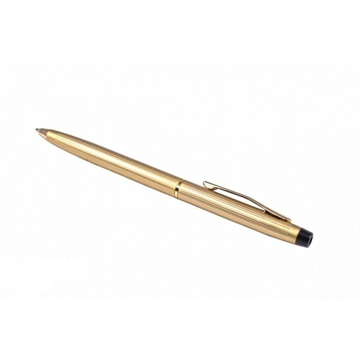Ручка шариковая подарочная (Pierre Cardin) GAMME золотой, черный пластиковый футляр