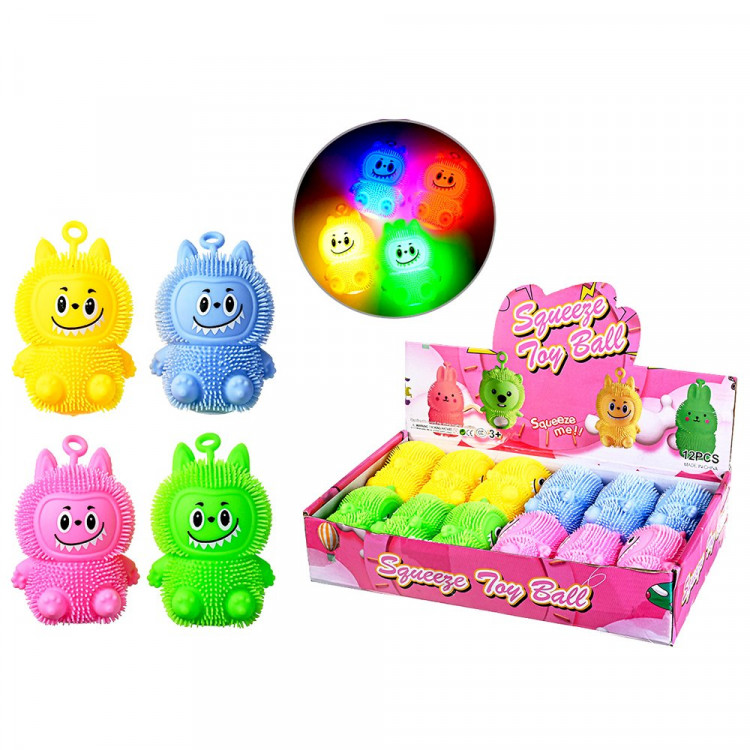 Игрушка-антистресс (Mazari) Зубастик 10*7 см ассорти арт.M-20548