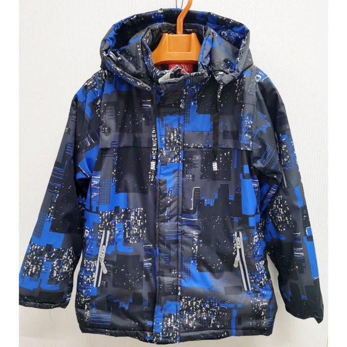 Куртка осенняя для мальчика (ZI TONG) арт.sdh-KX3116-40  размерный ряд 32/128-38/146 цвет серый