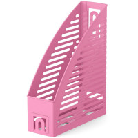 Вертикальный накопитель 85мм Base Pastel розовый ErichKrause арт.57951 (Ст.1/8)