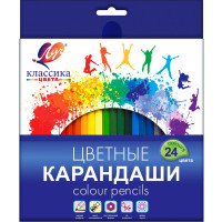 Карандаши цветные (ЛУЧ) Классика 24 цвета арт.29С 1712-08