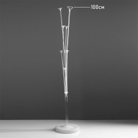 Стойка 100см для шаров 7 палочек и держателей с подставкой под воду/песок арт.5001388