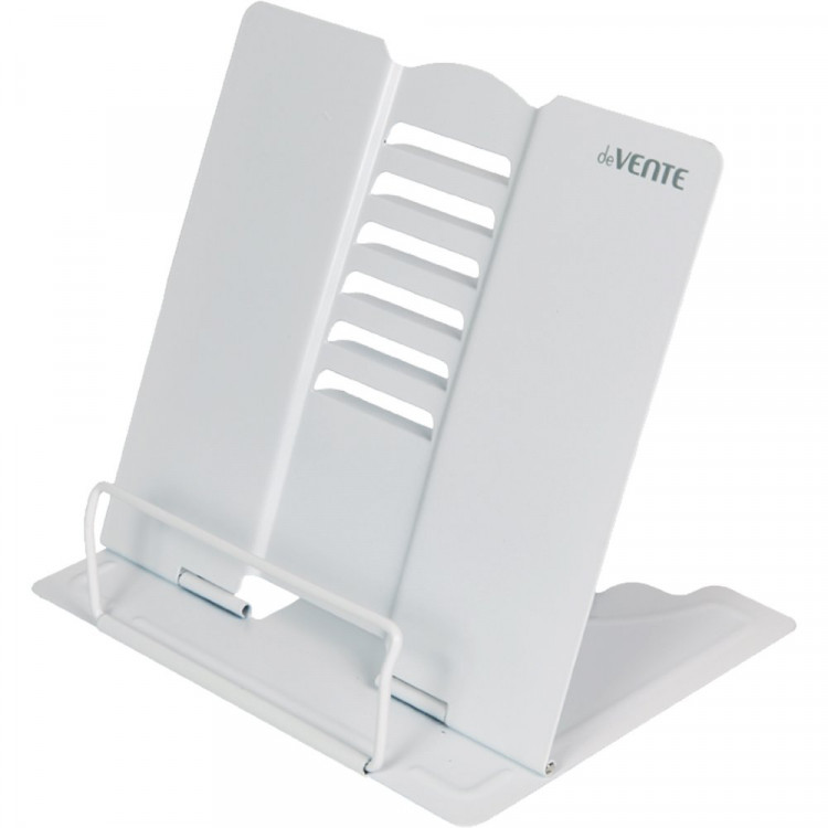 Подставка для книг (deVENTE) металл School Whity 20x19 см белая арт.8063427
