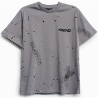 Футболка для мальчика арт.4506 цвет темно-серый