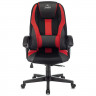 Кресло геймера пластик/кожзам/ткань Zombie 9 черный/красный
