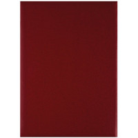 Папка адресная А4 Без надписи б/в бордовая арт.277209 
