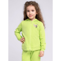 Толстовка для девочки (CLE) артикул 836118/53а_п размерный ряд 28/104-32/128 цвет светло-зеленый
