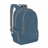 Рюкзак для мальчиков (Grizzly) арт RU-934-7 джинсовый 30х46х17 см