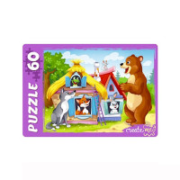 Пазл 60 элементов Теремок (РК) арт.У60-7228
