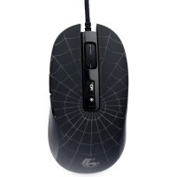 Мышь проводная Gembird MG-560 USB (7кн,подц 6цв) черный паутина
