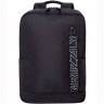 Рюкзак для мальчика (Grizzly) арт RQ-013-5 черный 28х42х12 см