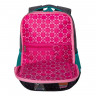 Рюкзак для девочки школьный (Grizzly) арт.RG-969-2 темно-синий 27х38х19 см