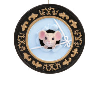 Новогоднее украшение "Голубая Мышка" 8*8 арт.80283