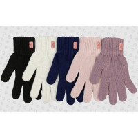 Перчатки для девочки (Полярик) арт.TG-199 размер 16.5 (11-13л) цвет в ассортименте
