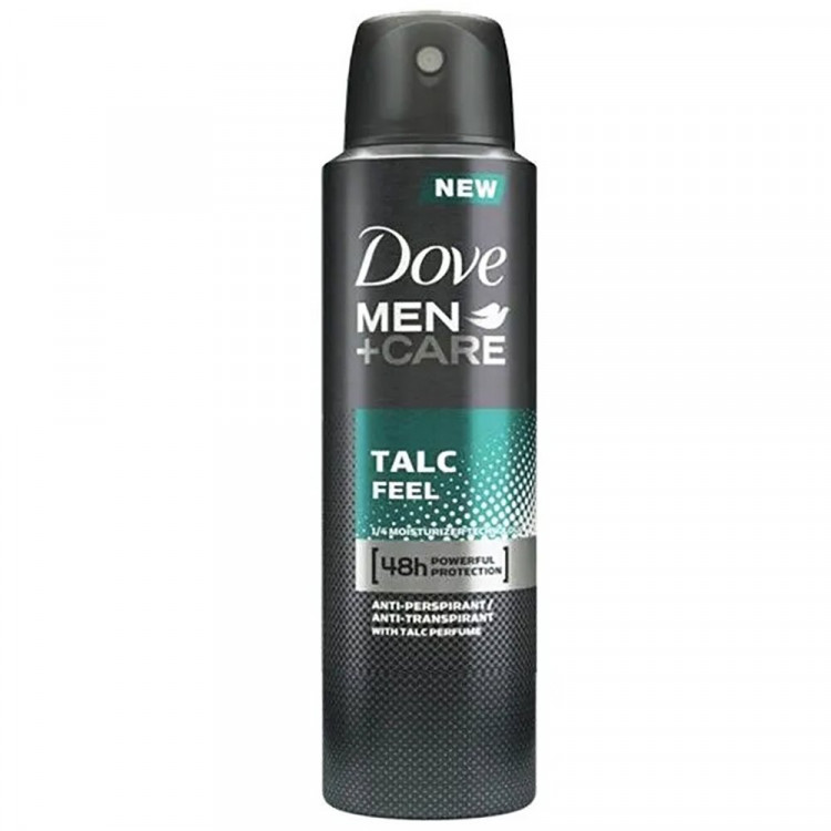 Дезодорант Dove мужской 150 мл. спрей Talc Feel (Ощущение талька)