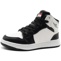 Кеды для мальчика ( SaiJun) белые верх-искусственная кожа подкладка -искуственный мех артикул czz-C6566-1