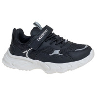 Кроссовки для мальчика (Сказка) черный верх-искуственная кожа подкладка-текстиль артикул R162574921BK